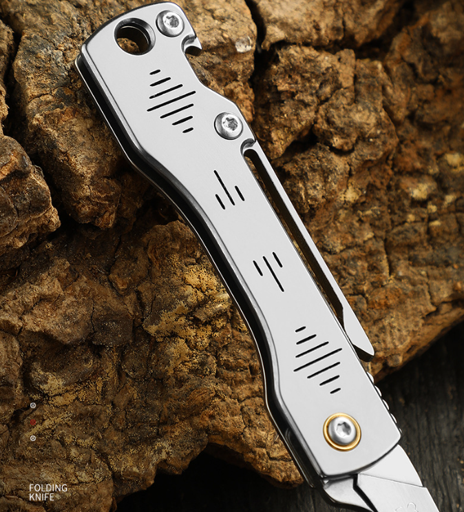 EDC Keychain Pocket Knife 10 Blade