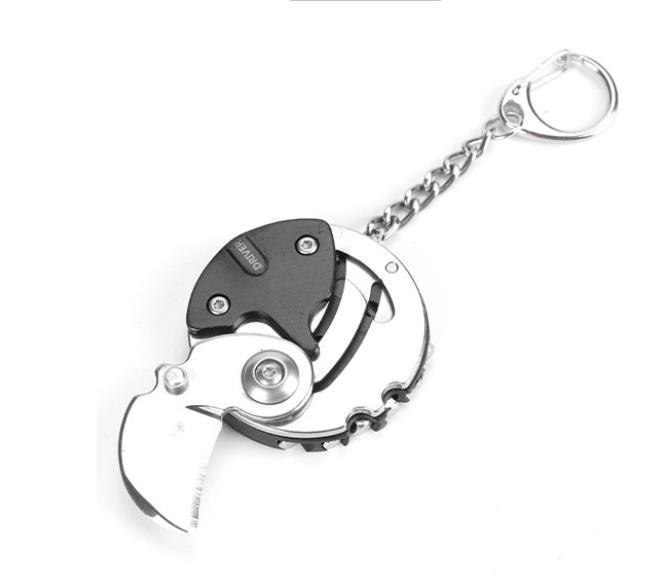 【Throughone】Multi-functional Coin Type Keychain