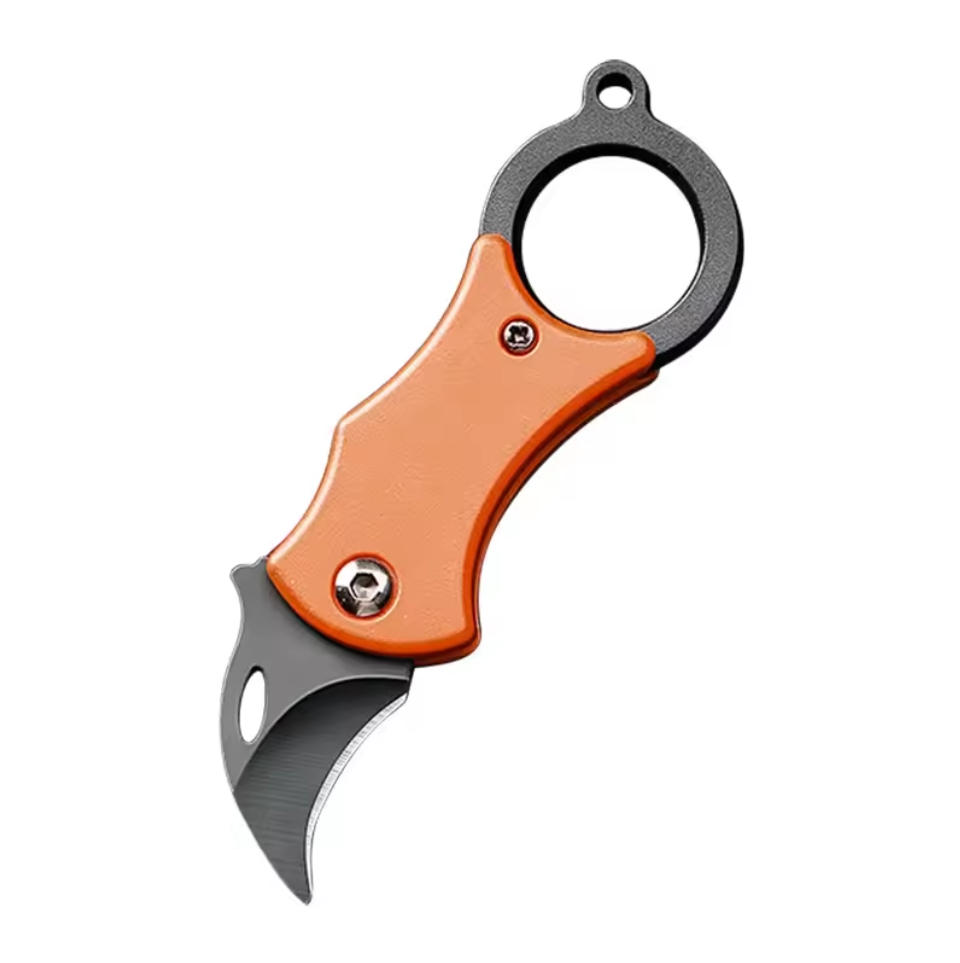 Folding Small Hook Knife with Plastic Handle