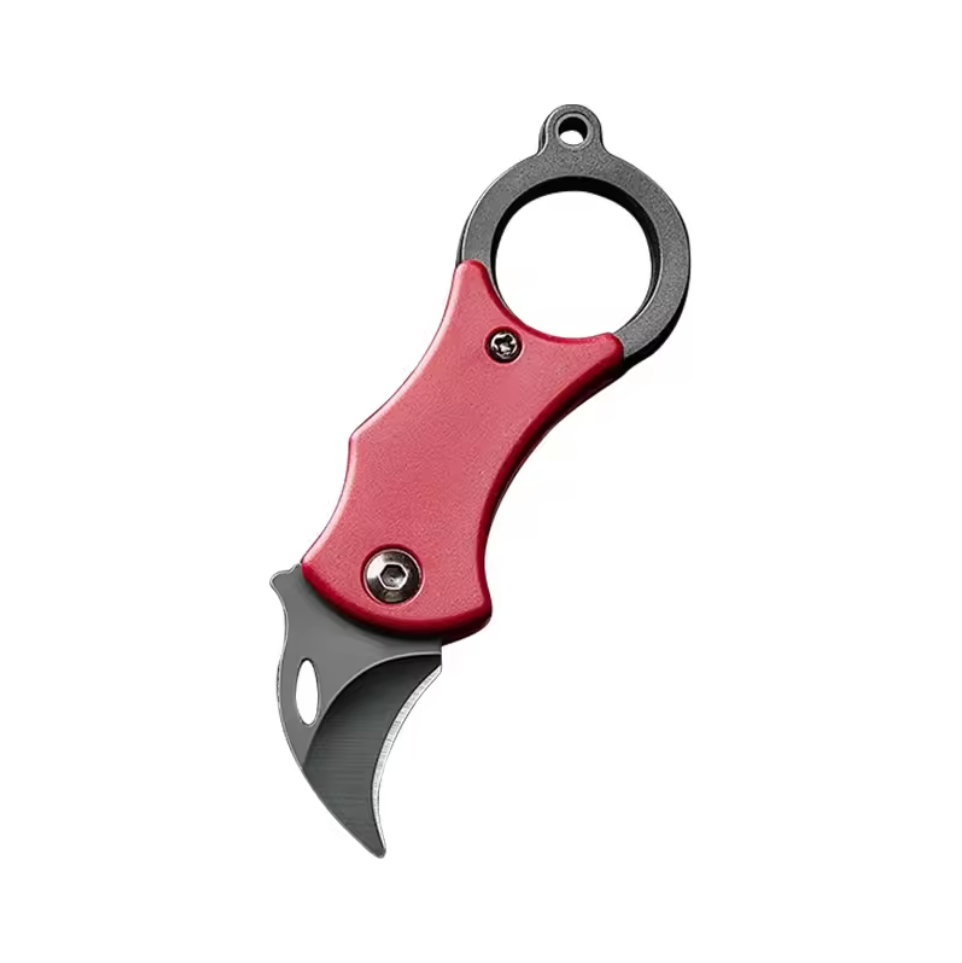 Folding Small Hook Knife with Plastic Handle