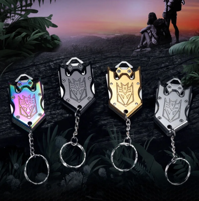 Decepticon Keychain Mini Pocket Knife