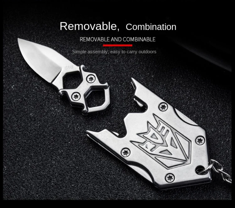 Decepticon Keychain Mini Pocket Knife