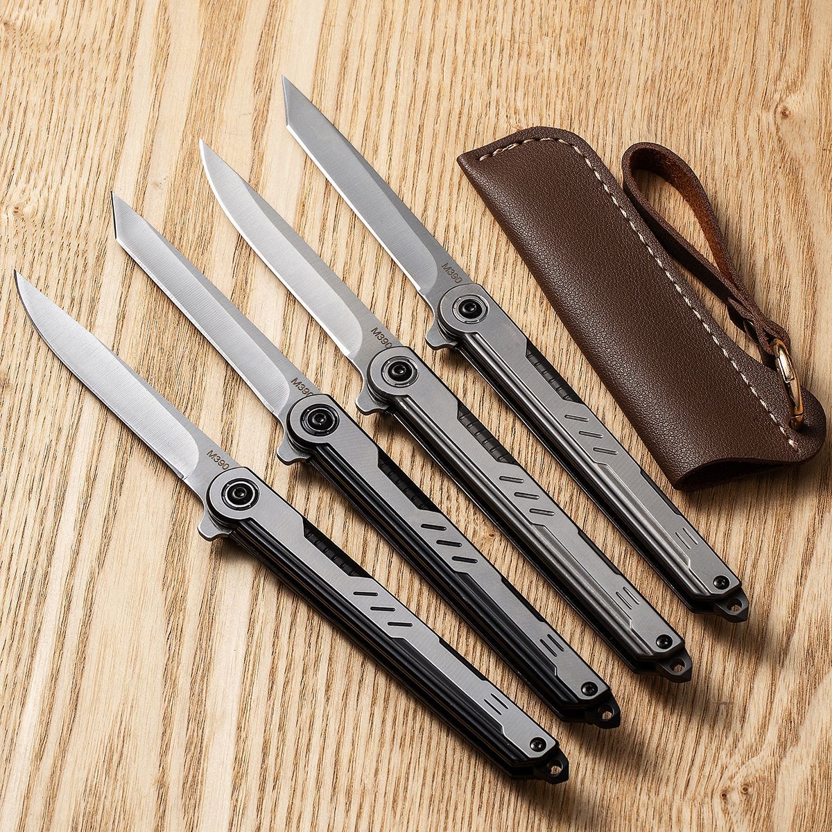 M390 Stainless steel small high hardness folding knife