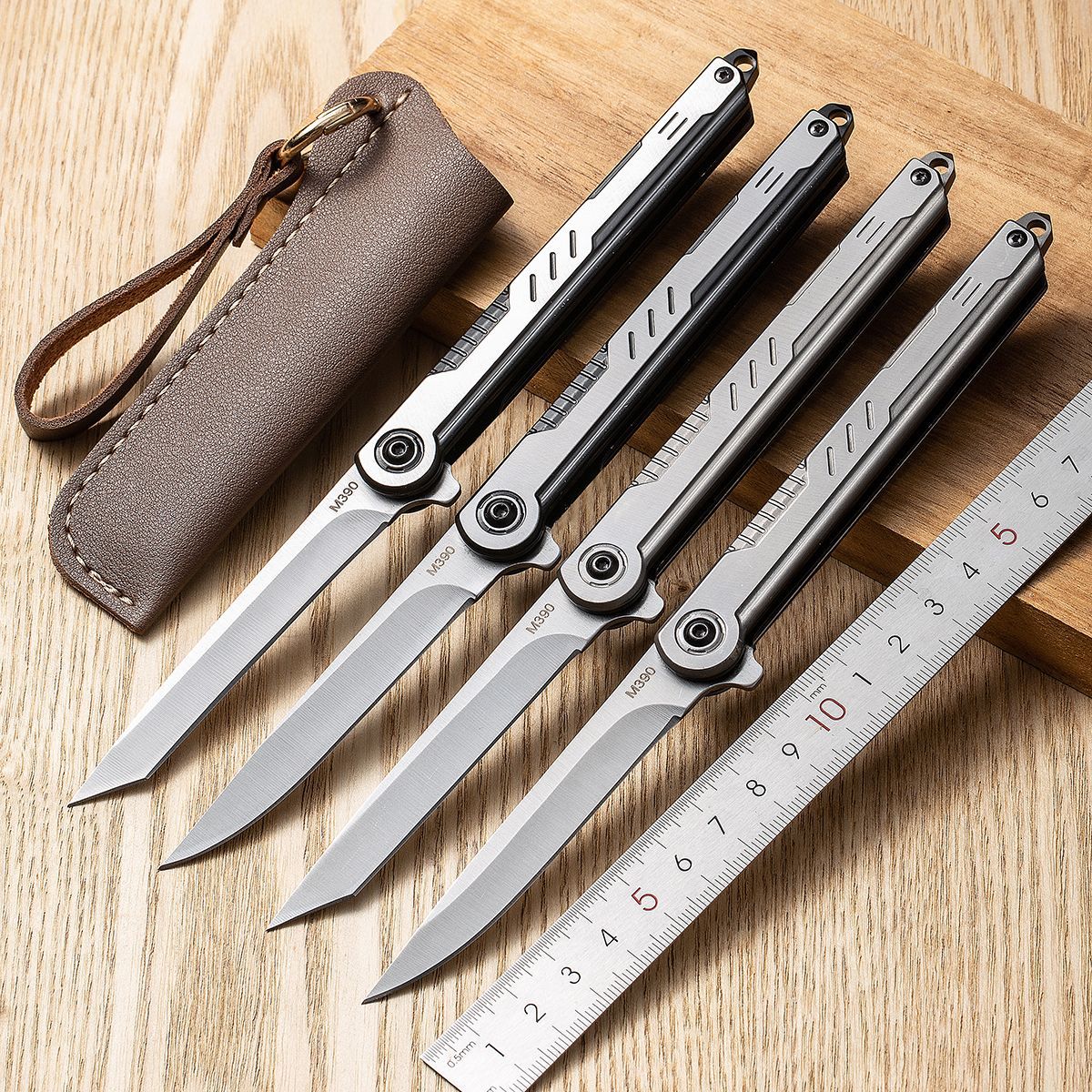 M390 Stainless steel small high hardness folding knife