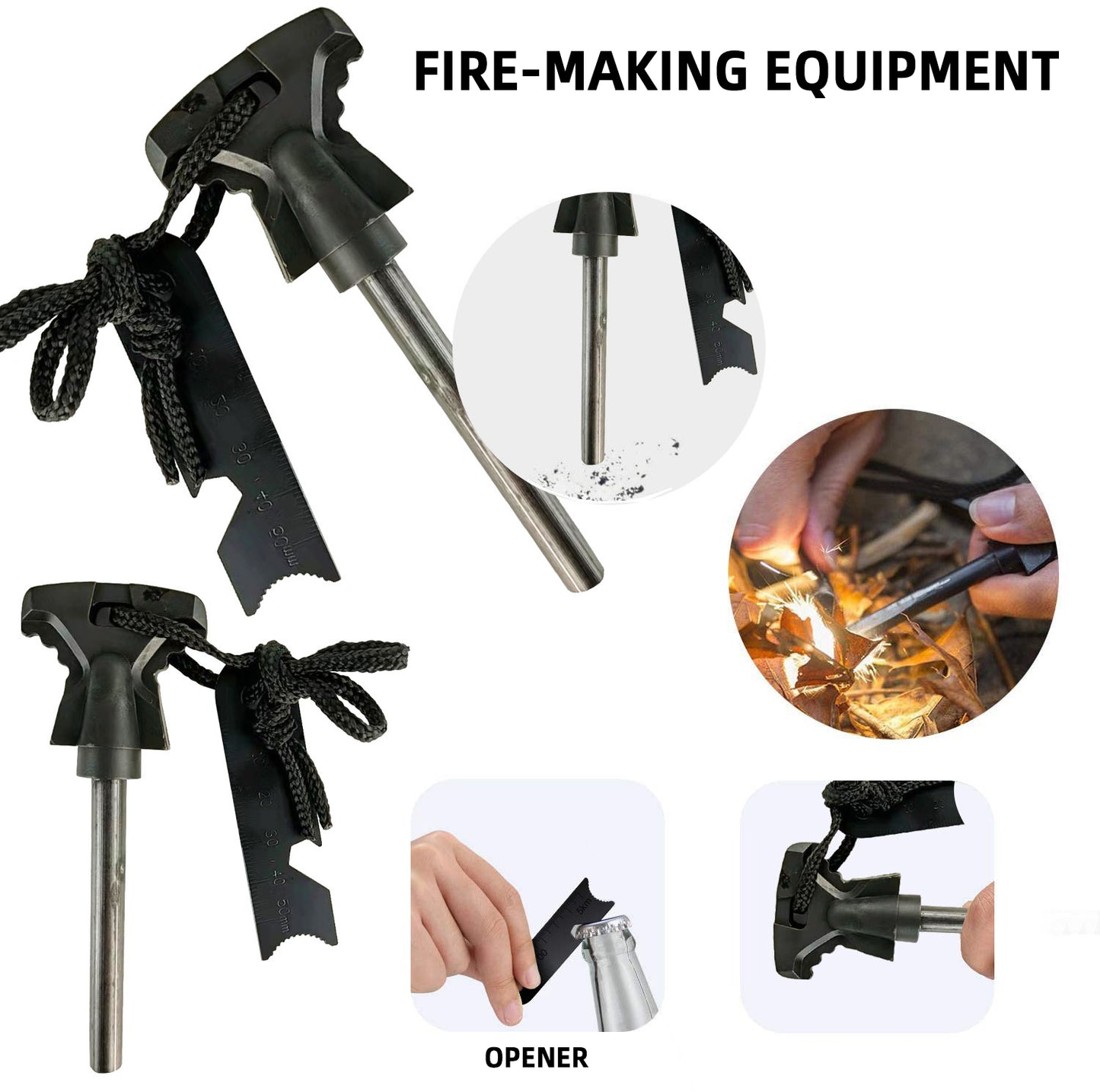 【Throughone】Multifunctional Outdoor Tool Set