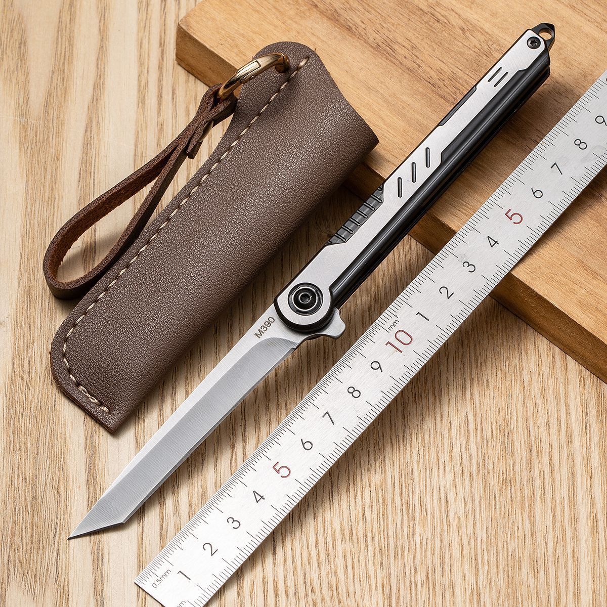 M390 Stainless steel small high hardness folding knife