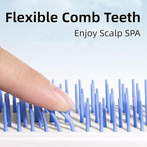 【Hot Sale 50%OFF】Self-Cleaning Anti-Static Massage Comb, Easy Clean Hair Brush with Retractable Bristles